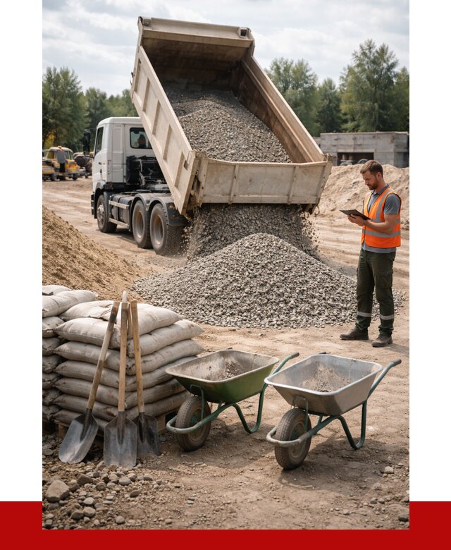 Доставка нерудных материалов в Ишимбае от 1217 руб. | ПРОНЕРУДШмб