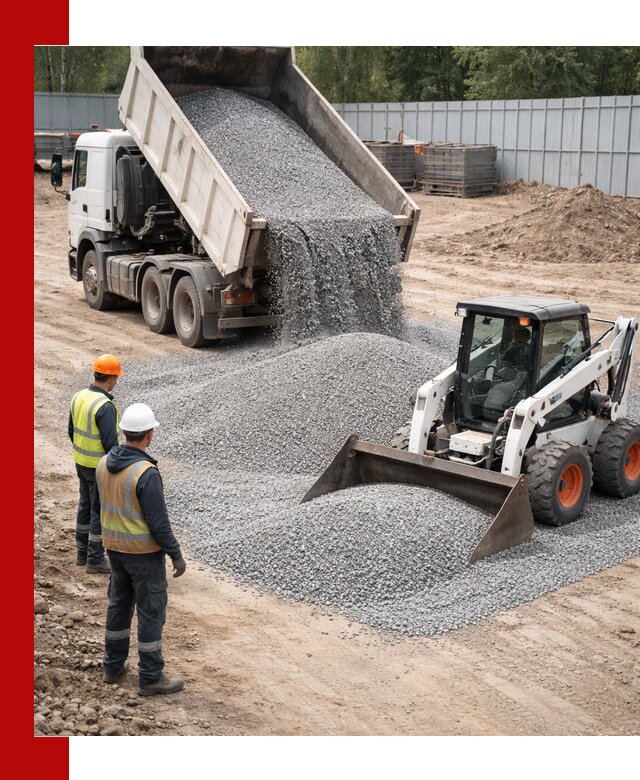 Доставка и продажа гранитного щебня фракции 0-5 в Ишимбае