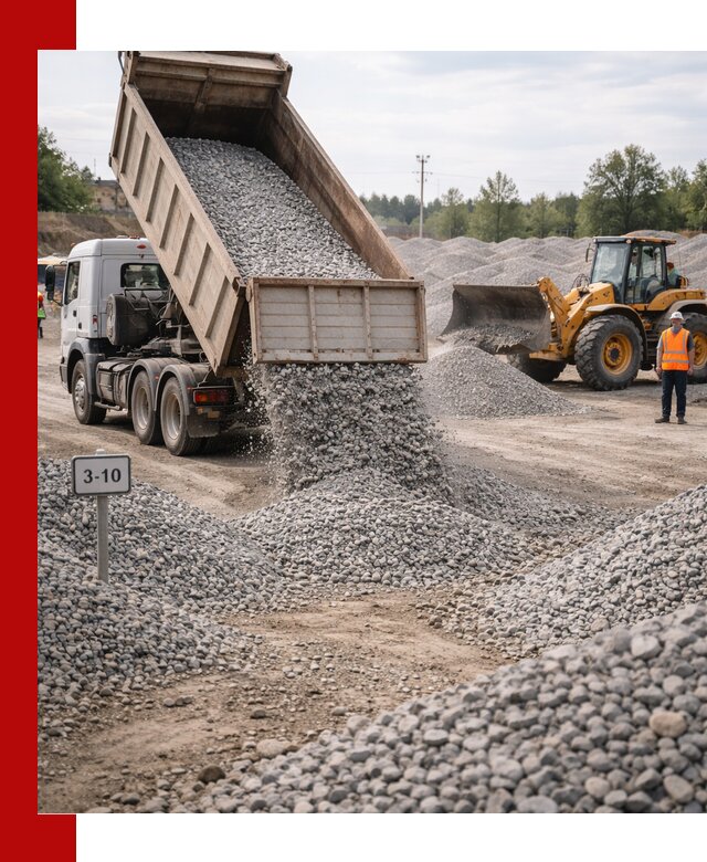 Гранитный щебень фракции 3–10: доставка и продажа в Ишимбае