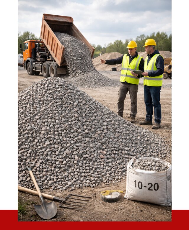 Гранитный щебень фракция 10-20 в Ишимбае от 4259 руб.|ПРОНЕРУДШмб