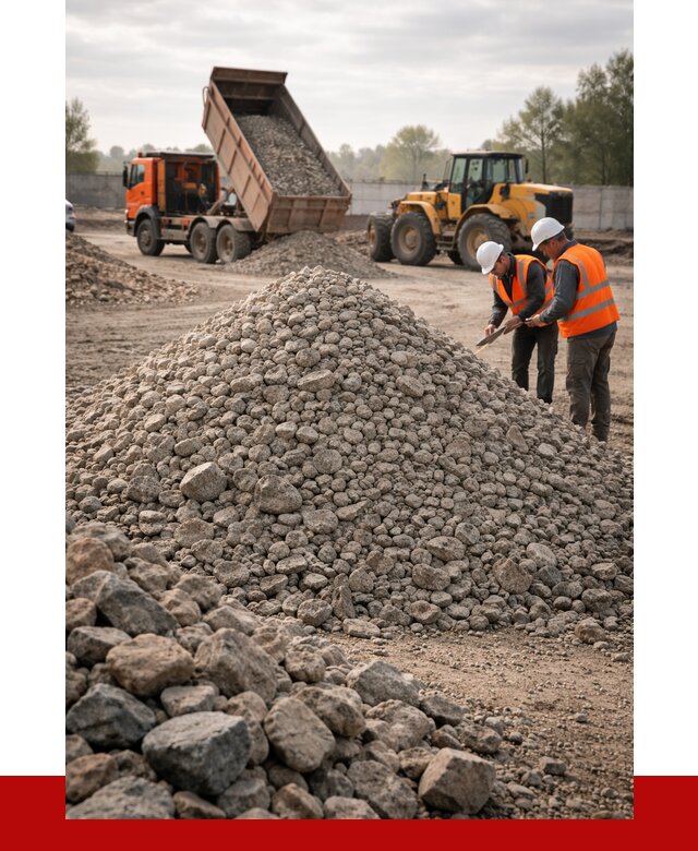 Гранитный щебень фракция 40-70 в Ишимбае от 2535 руб ПРОНЕРУДШмб