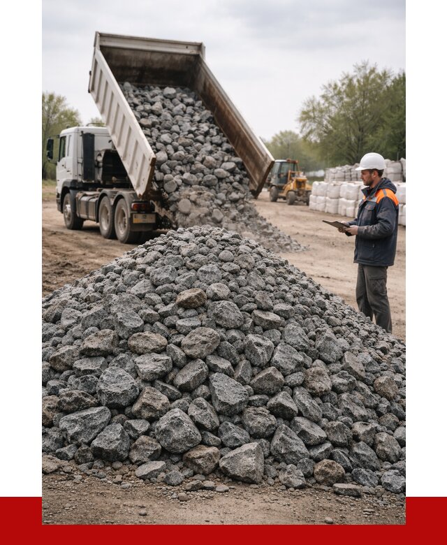 Гранитный щебень фракция 100-200 в Ишимбае от 4259 р. ПРОНЕРУДШмб