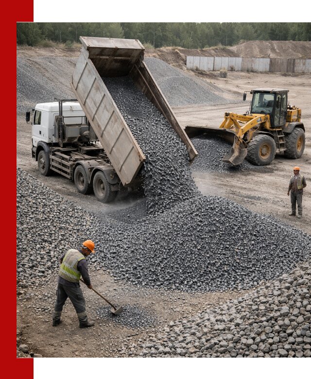 Щебень габбро-диабаз фр. 5-20 с доставкой в Ишимбае