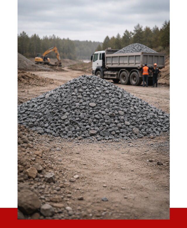 Щебень габбро диабаз фракция 40-70 в Ишимбае от 2231 р-ПРОНЕРУДШмб