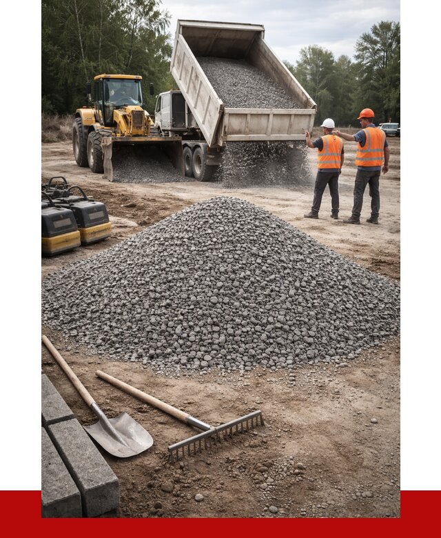 Гравийный щебень купить в Ишимбае от 2231 р. ПРОНЕРУДШмб