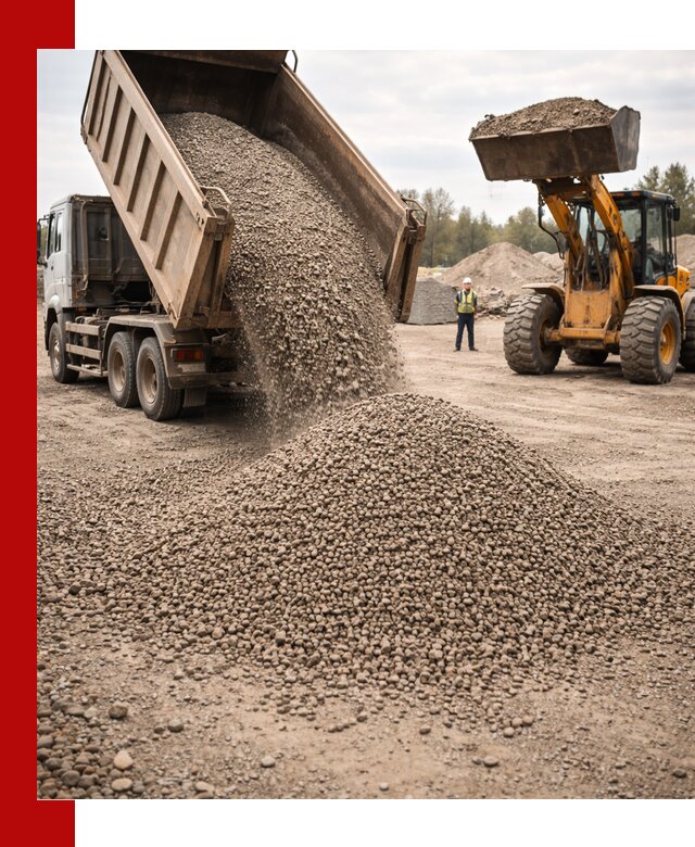 Гравийный щебень фракция 3–10 с доставкой в Ишимбае