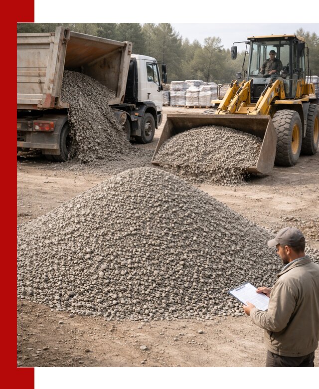 Гравийный щебень фракция 5–10 с доставкой в Ишимбае