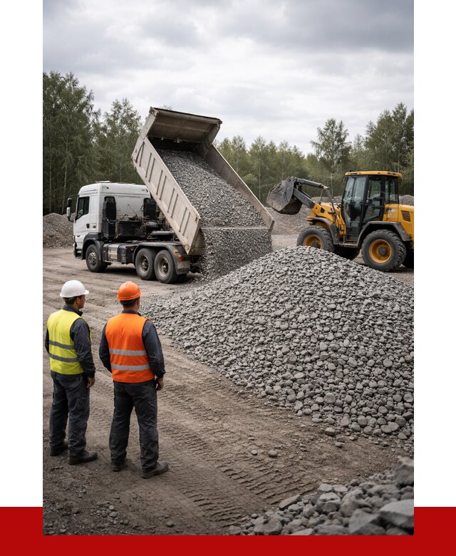 Гравийный щебень фракция 40-70 в Ишимбае от 9634р | ПРОНЕРУДШмб