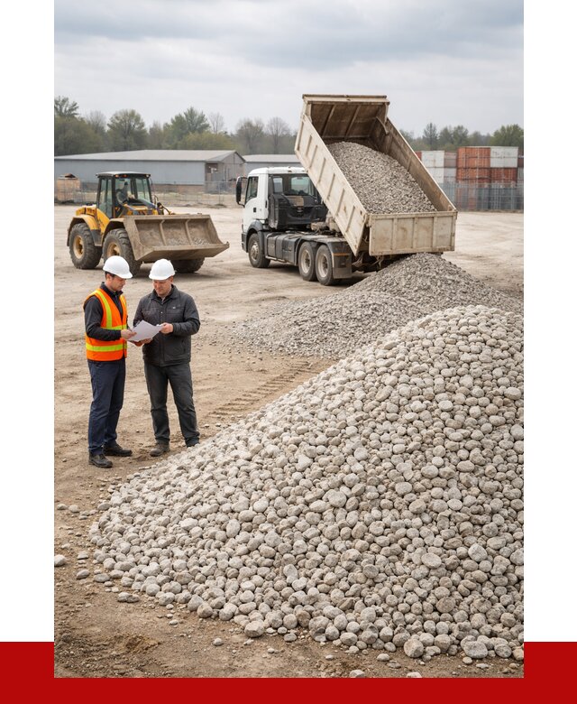 Известняковый щебень в Ишимбае от 1420 р. доставка | ПРОНЕРУДШмб