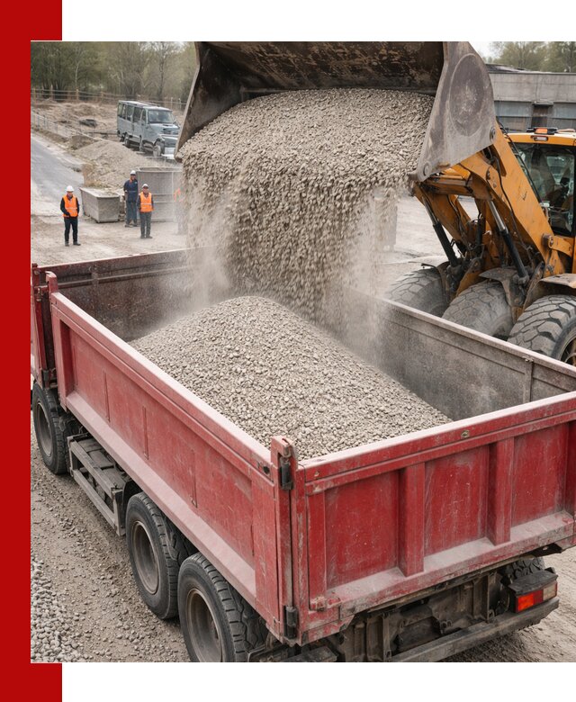 Купить известняковый щебень фракции 0-5 с доставкой в Ишимбае