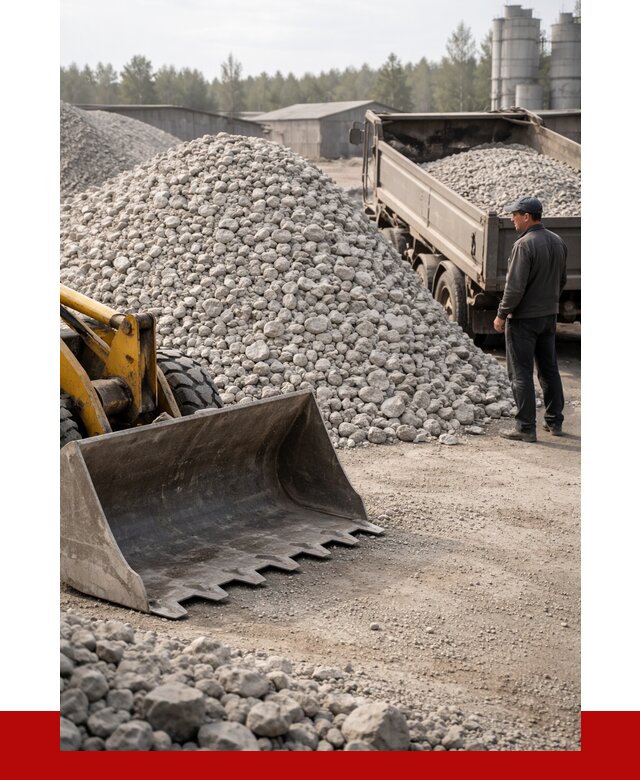 Известняковый щебень фракция 40-70 в Ишимбае от 4259 р. | ПРОНЕРУДШмб