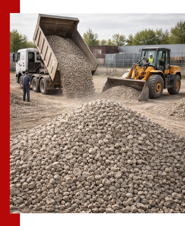 Доломитовый щебень фракции 20–41 с доставкой в Ишимбае