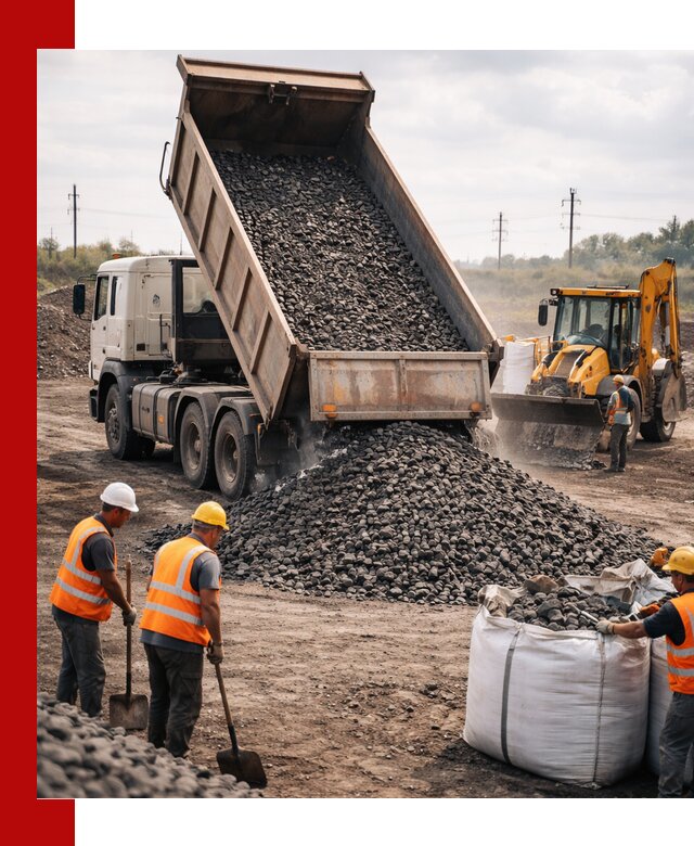 Шлаковый щебень фракция 40-70 с доставкой в Ишимбае