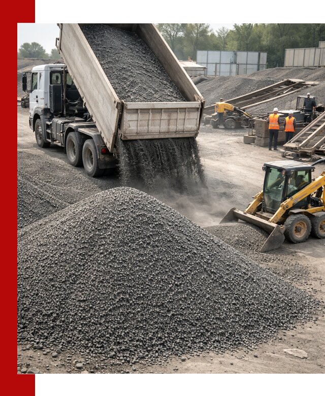 Вторичный щебень фракция 0–5 с доставкой в Ишимбае