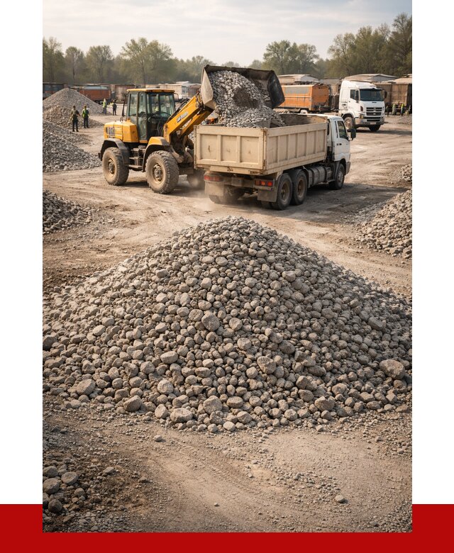 Вторичный щебень фракция 40-70 в Ишимбае от 1765 р, ПРОНЕРУДШмб