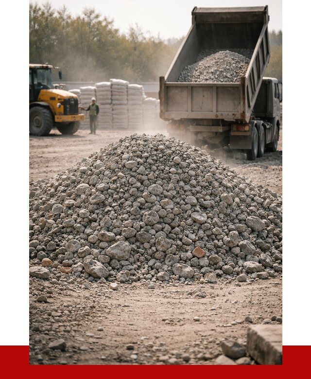 Вторичный щебень фракция 70-150 в Ишимбае от 1420 р. | ПРОНЕРУДШмб