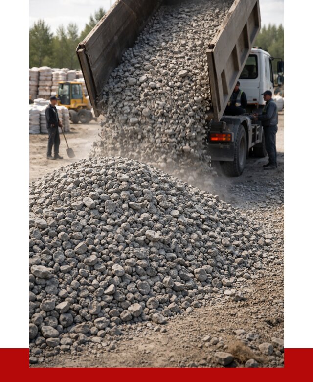 Бетонный щебень фракция 40-70 в Ишимбае от 1825 р. ПРОНЕРУДШмб