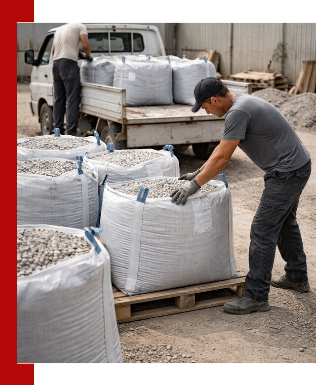 Доставка щебня в мешках по выгодным ценам в Ишимбае