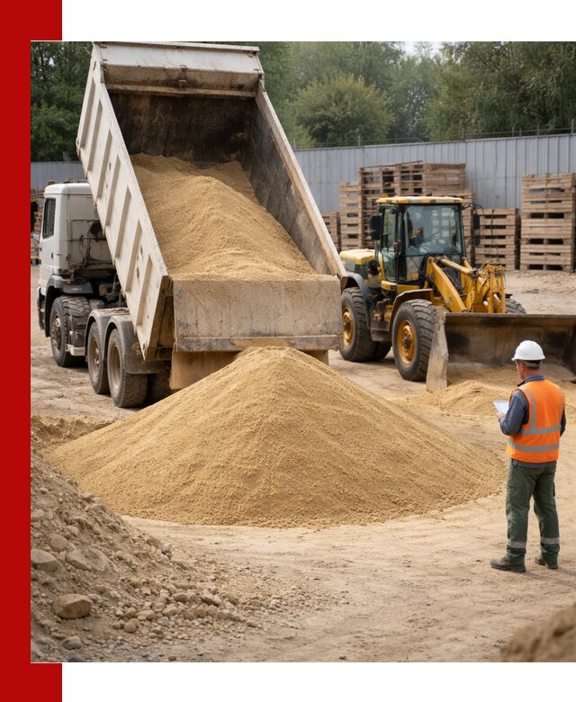 Доставка карьерного мелкозернистого песка в Ишимбае