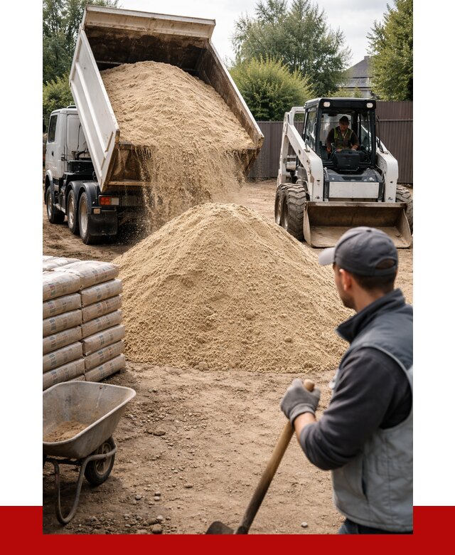 Мытый речной песок с доставкой в Ишимбае от 1470 р. | ПРОНЕРУДШмб