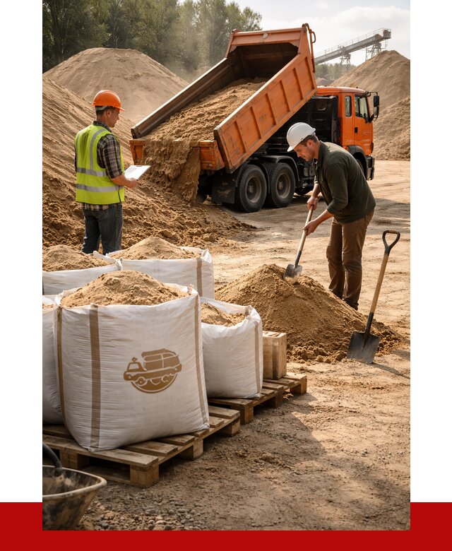 Строительный песок в Ишимбае от 2231 р. с доставкой, ПРОНЕРУДШмб