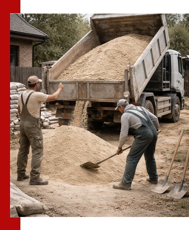 Песок для штукатурки с доставкой в Ишимбае качественный и чистый