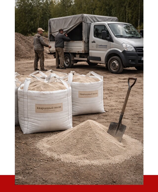 Кварцевый песок для пескоструя в Ишимбае от 4563 р. | ПРОНЕРУДШмб