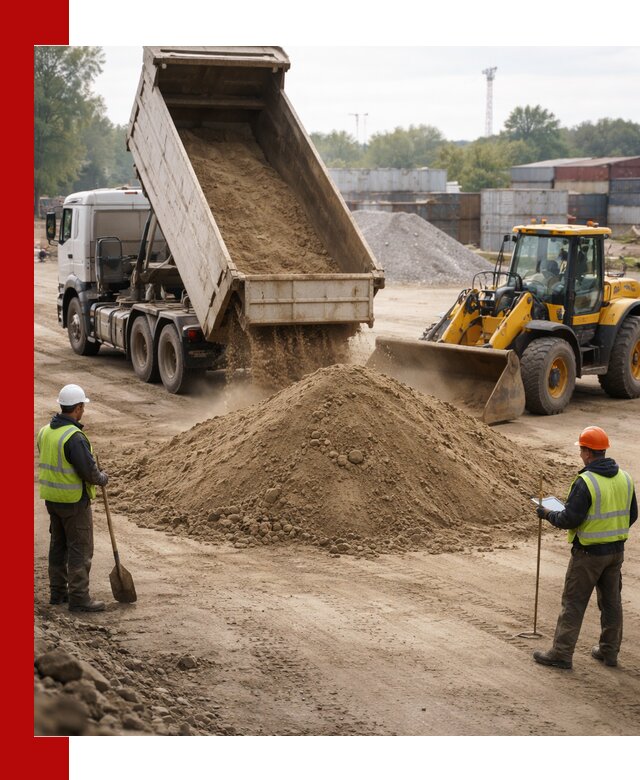 Доставка и продажа пескогрунта оптом и в розницу в Ишимбае