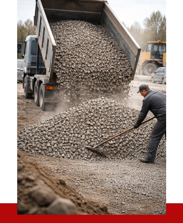 Гравий фракция 20-40 в Ишимбае от 2535 р. доставка | ПРОНЕРУДШмб