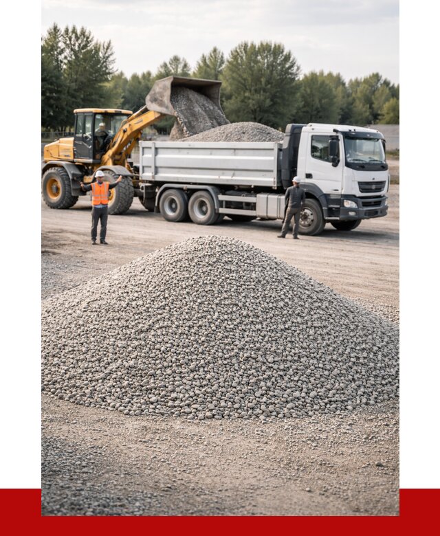 Купить мытый гравий в Ишимбае от 3549 р, доставка ПРОНЕРУДШмб