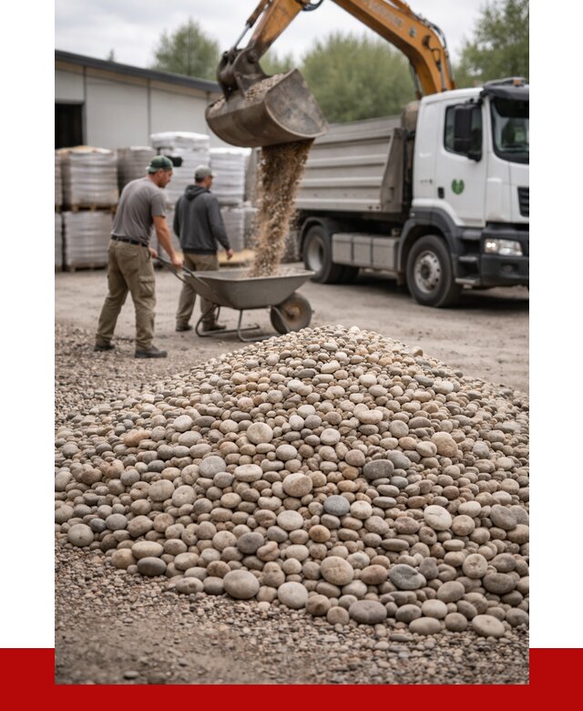 Галька декоративная в Ишимбае от 3245 р. за куб | ПРОНЕРУДШмб