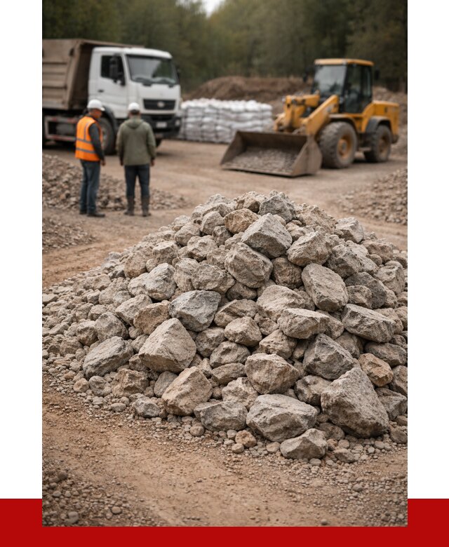 Купить бутовый камень с доставкой в Ишимбае от 2332 р. | ПРОНЕРУДШмб