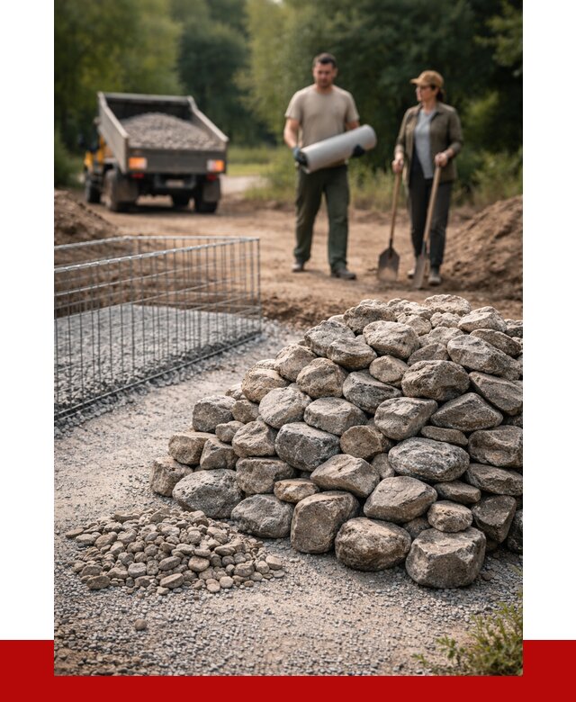 Камень для габионов фракция 100-200 в Ишимбае от 4868 р. | ПРОНЕРУДШмб