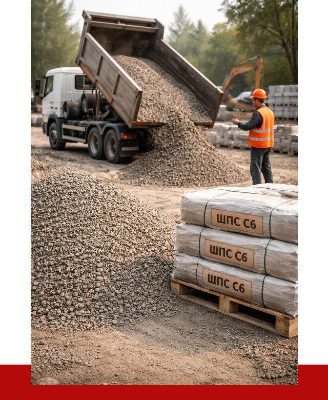 ЩПС С6 в Ишимбае с доставкой от 2231 р. за куб | ПРОНЕРУДШмб