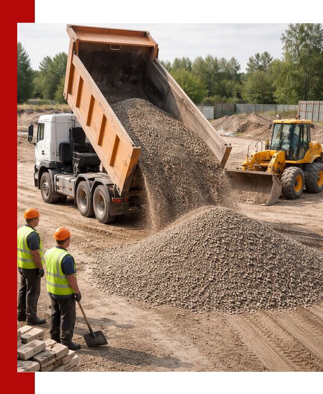 Доставка щебёночно-песчаной смеси ЩПС С7 в Ишимбае