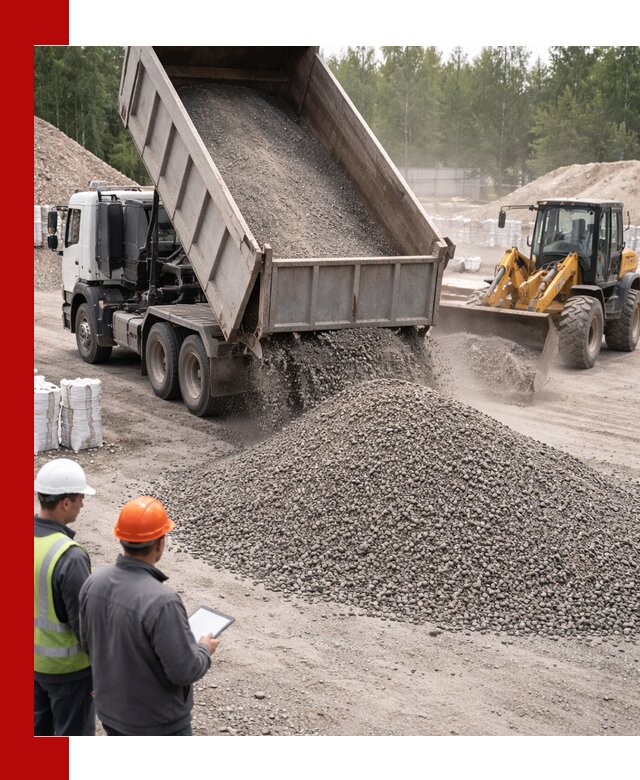 Доставка и продажа гранитного отсева 0-10 в Ишимбае