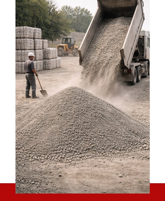 Купить известняковый отсев 0-5 в Ишимбае от 8620 р. | ПРОНЕРУДШмб