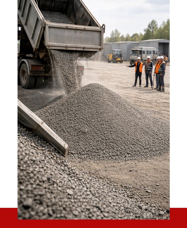 Гравийный отсев 0-5 в Ишимбае от 1217 р. с доставкой | ПРОНЕРУДШмб