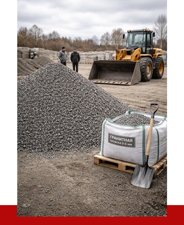 Купить гранитную крошку в Ишимбае от 4868 р. с доставкой | ПРОНЕРУДШмб