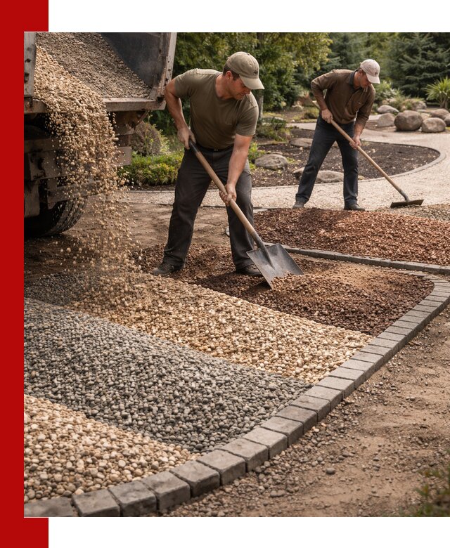 Декоративная крошка для ландшафта в Ишимбае — продажа и доставка