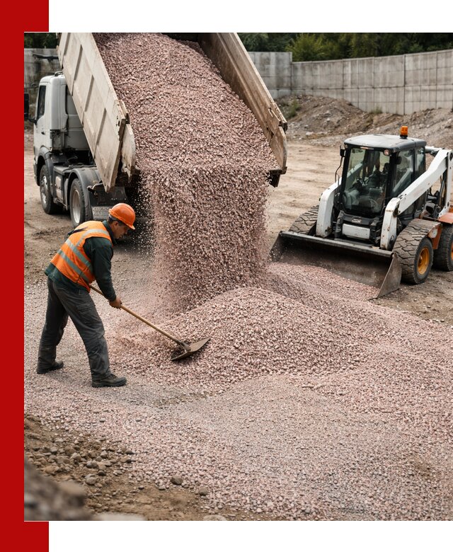 Крошка розовый гранит с доставкой в Ишимбае от производителя