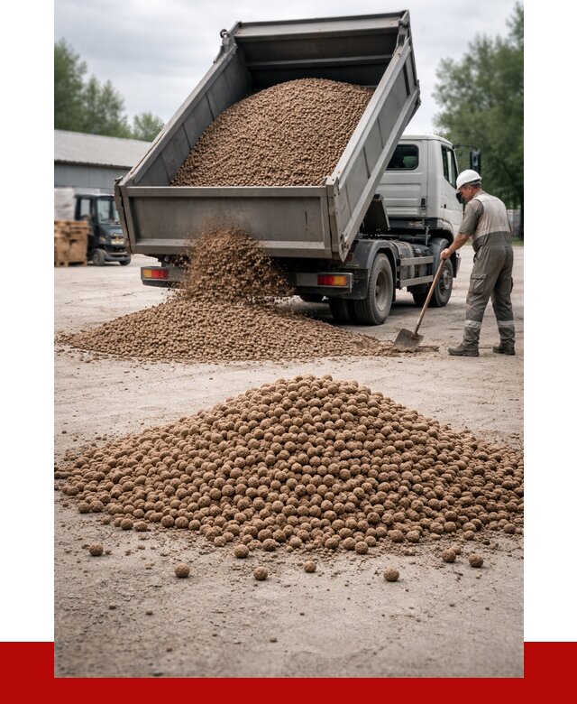 Керамзит с доставкой в Ишимбае от 4259 р. за м3 | ПРОНЕРУДШмб