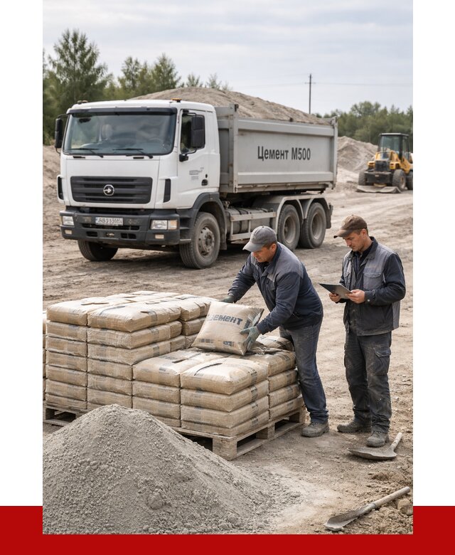 Купить цемент м500 с доставкой в Ишимбае от 5273 р. | ПРОНЕРУДШмб
