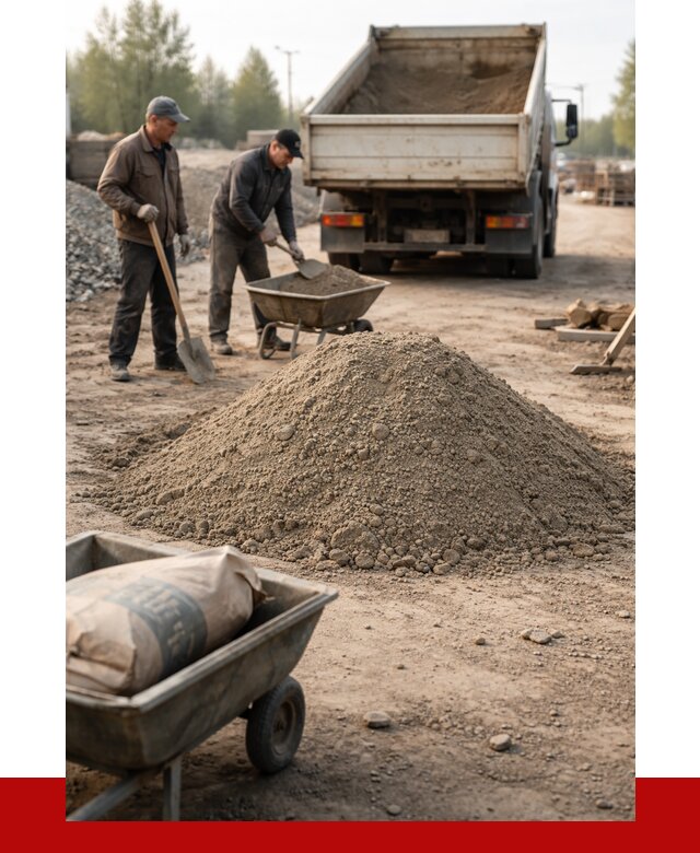 Цементно-песчаная смесь М150 в Ишимбае от 4766 р. | ПРОНЕРУДШмб