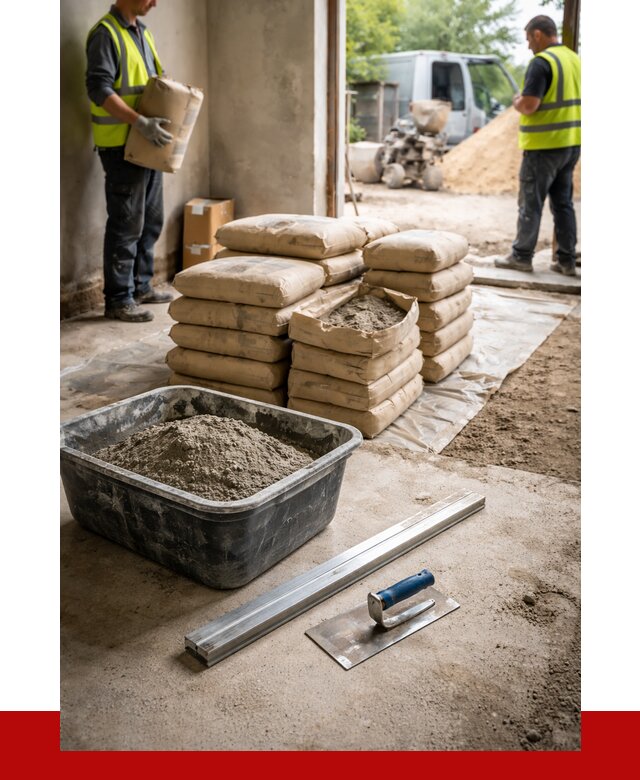 Купить сухую смесь для стяжки в Ишимбае от 4563 р. | ПРОНЕРУДШмб