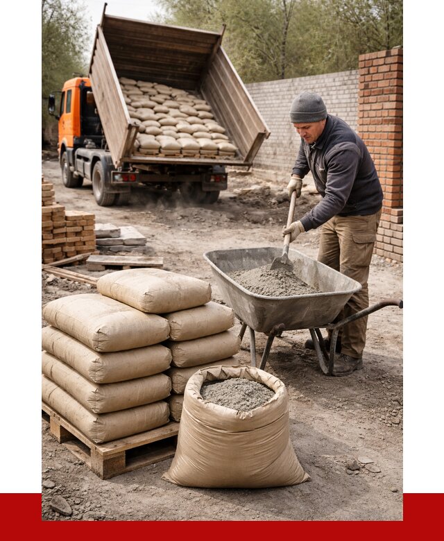 Купить сухую смесь для кладки в Ишимбае от 1217 р. | ПРОНЕРУДШмб