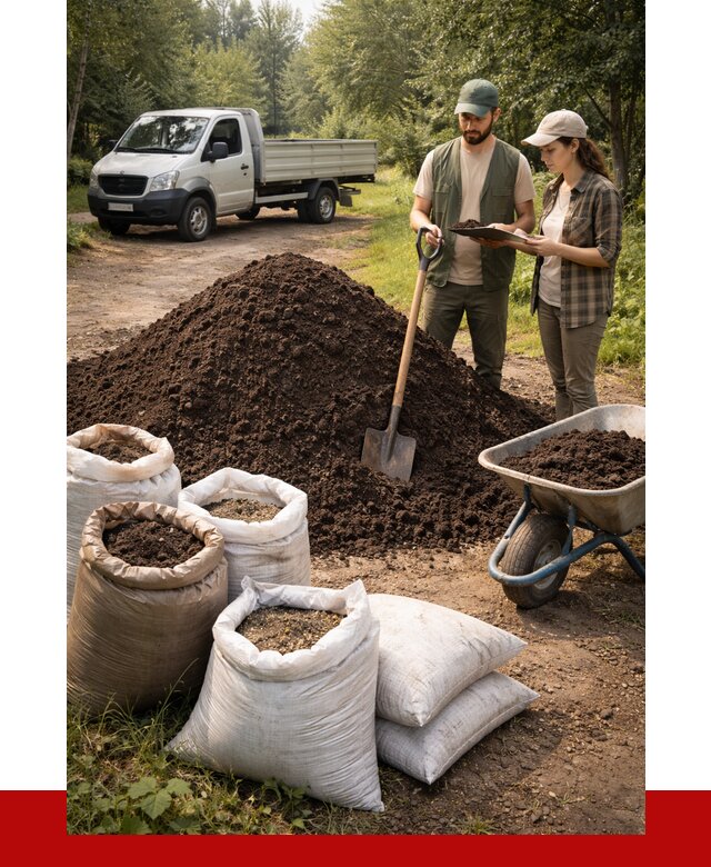 Купить грунт с доставкой в Ишимбае от 4563 р. за м3 | ПРОНЕРУДШмб