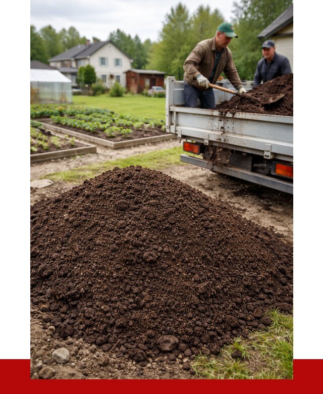 Плодородный грунт в Ишимбае с доставкой от 4259 р. | ПРОНЕРУДШмб