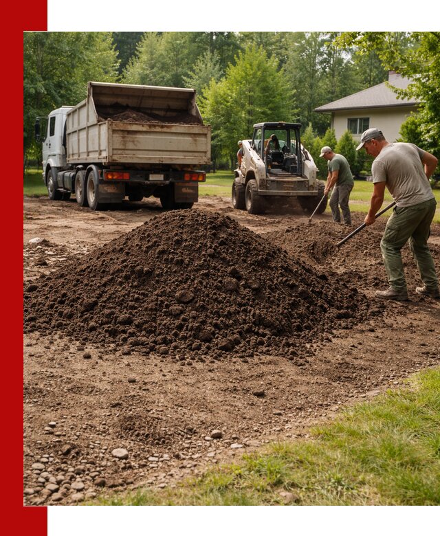 Доставка и укладка грунта для газона в Ишимбае