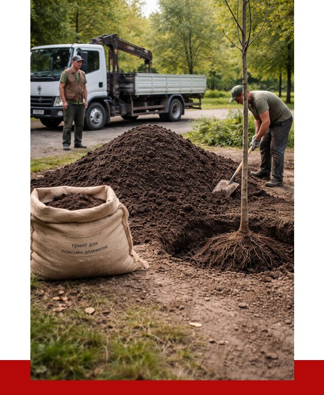 Грунт для посадки деревьев в Ишимбае от 1217 р. | ПРОНЕРУДШмб